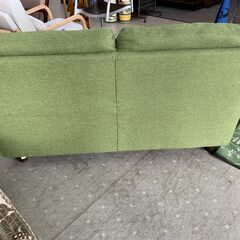 ★来店限定 　特価品　布製二人掛けソファーの画像