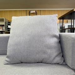 【リサイクルサービス八光】幅170㎝　高反発ウレタンソファベッド 2人掛け『NIELS ニルス』グレーの画像