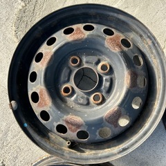 13インチスチールホイール４本セットの画像