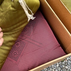 座布団　使用頻度少ない　夏用座布団の画像