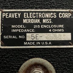 PEAVEY BASS アンプの画像