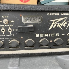 PEAVEY BASS アンプの画像