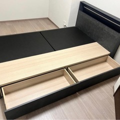 Granz◇ベッドセット◇ダブルベット、マットレスの画像