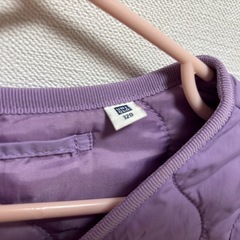 UNIQLO 120 キルトジャケット　美品の画像