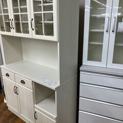 ★リユースのサカイ水戸店★ NITORI レンジボード 白 H196×D45×W119.5 クリーニング済み MT6187の画像