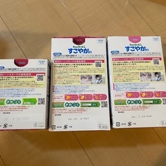 Bean Stalk すこやかM1 粉ミルク 缶、スティック、液体ミルクの画像