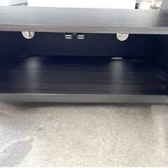 朝日木材加工 キャスター付きテレビ台 幅74×奥29×高37.5cm AS-EE740 アッシュグレー×ウォールナット TVボード☆札幌市 白石店 の画像