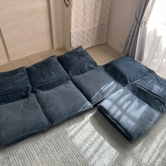 フロアソファ　L字型　3人掛けの画像