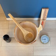 【美品】おうちDEサウナ 2人用テント+ヒーター+ストーン+ロウリュ用桶の画像