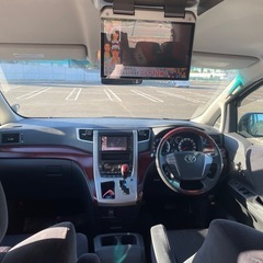 車検付　4WD   ヴェルファイア　2.4Z   車高調　ナビ、TVフルセグ　フリップダウンモニター　両側パワースライドドア　ETC   8人乗り　早い者勝ち　激安　格安の画像