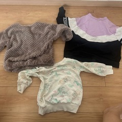 女の子用長袖90-110サイズの画像