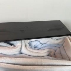 【未使用】イヴサンローラン 綿100 綿毛布 YSL YVES SAINT タオルケット 40cm×200cm【1115-1】の画像