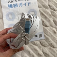 有線　配線コードの画像