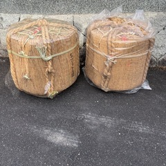 酒樽　72L詰用　中身なし2個　引き取り限定の画像