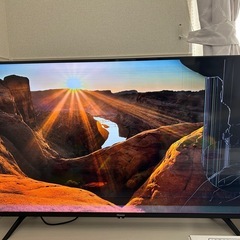 43Vテレビ　ハイセンス　ジャンク品の画像