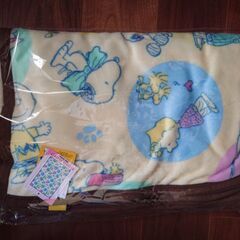 スヌーピー　大判フランネルブランケット2点セットの画像