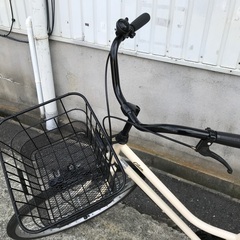 ⭐︎ドリーム2号館⭐︎中古自転車　Cream/26インチ/白の画像
