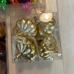 クリスマスツリーオーナメントいろいろの画像