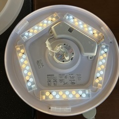 A2511-174 NITORI LEDシーリングライト ラスタル 8畳 年式表記なし リモコン欠品 通電確認済み キズ汚れ有りの画像