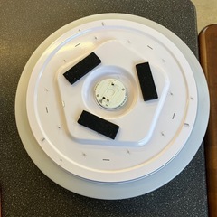 A2511-174 NITORI LEDシーリングライト ラスタル 8畳 年式表記なし リモコン欠品 通電確認済み キズ汚れ有りの画像