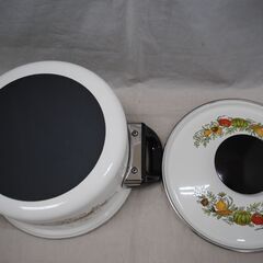 [1706] マルビシ ラ・フランセ ホーロー鍋 ホーローウェア 両手鍋の画像