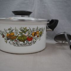 [1706] マルビシ ラ・フランセ ホーロー鍋 ホーローウェア...