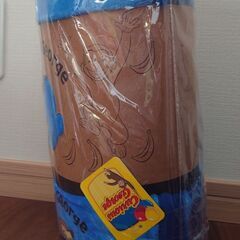 おさるのジョージ　大判ブランケット　毛布の画像