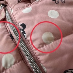 H&M ディズニー ダウン 90cmの画像