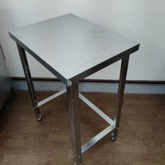 ステンレス三方枠作業台/調理台　W600人気サイズ!の画像