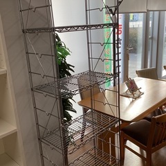 スチールワイヤーラック【町田市再生家具】252325の画像