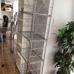 スチールワイヤーラック【町田市再生家具】252325の画像