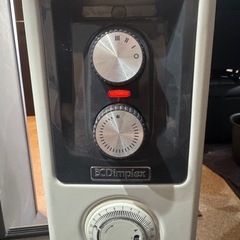 Dimplex オイルフリーヒーター ECR12Ti（B02）動作良好 タイマー付きの画像