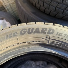 155/65r14 2021年 アイスガード7 IG70 スタッドレス4本 の画像