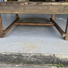 DIY製作　ウッドデッキベンチ　縁台　別ベンチ出品ありの画像