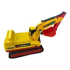 子供用 おもちゃ ショベルカー はたらくくるまの画像