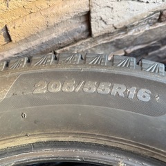 205/55r16 2021年 BRIDGESTONE VRX3 スタッドレスタイヤ 
4本の画像