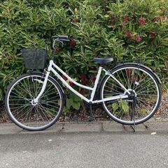 11月15日お引渡し決定：【超美品】 防犯登録可 2025年3月購入 LED ハブダイナモ ママチャリ 軽快車の画像