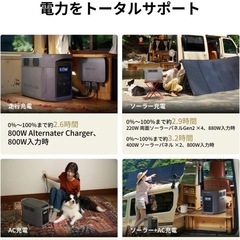 【新品未開封】 最新版DELTA 2 Max S 電源 2400W 25400円の画像