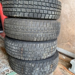 スタッドレス 鉄ホイール14インチ5.5J 4本 の画像