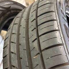 20251182【札幌】235/50R18　夏タイヤ　4本セット　KUMHO　アルファード　ヴェルファイア　エルグランドなどの画像