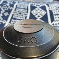 ダンベル 5kg×2個 10kgの画像
