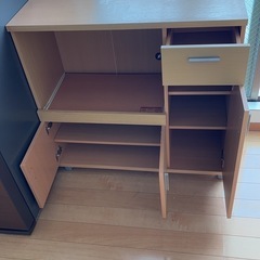 レンジ台 キッチンラックの画像