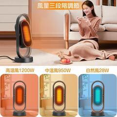 ✨在庫処分✨セラミックヒーター ヒーター 【2024冬新型＆上下+左右自動首振りの画像