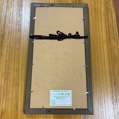 額縁入り押し花の画像