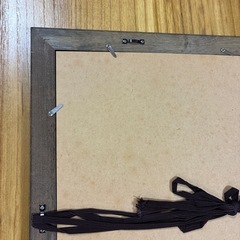 額縁入り押し花の画像