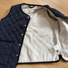 【美品】アーバンリサーチ　130 キルティングベストの画像