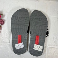 男性用 足指スライドサンダル足指露出サンダル 軽量　25.5cmの画像