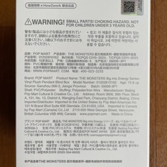 【新品未開封】ラブブ 
Labubu Big into Energyの画像