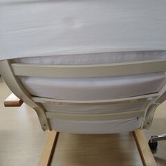 リユースのサカイ浦和店 【F313】チェア オットマン付き ホワイトの画像