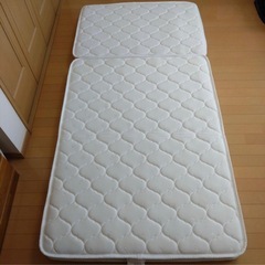 シングル ポケットコイルマットレス（三つ折り）の画像